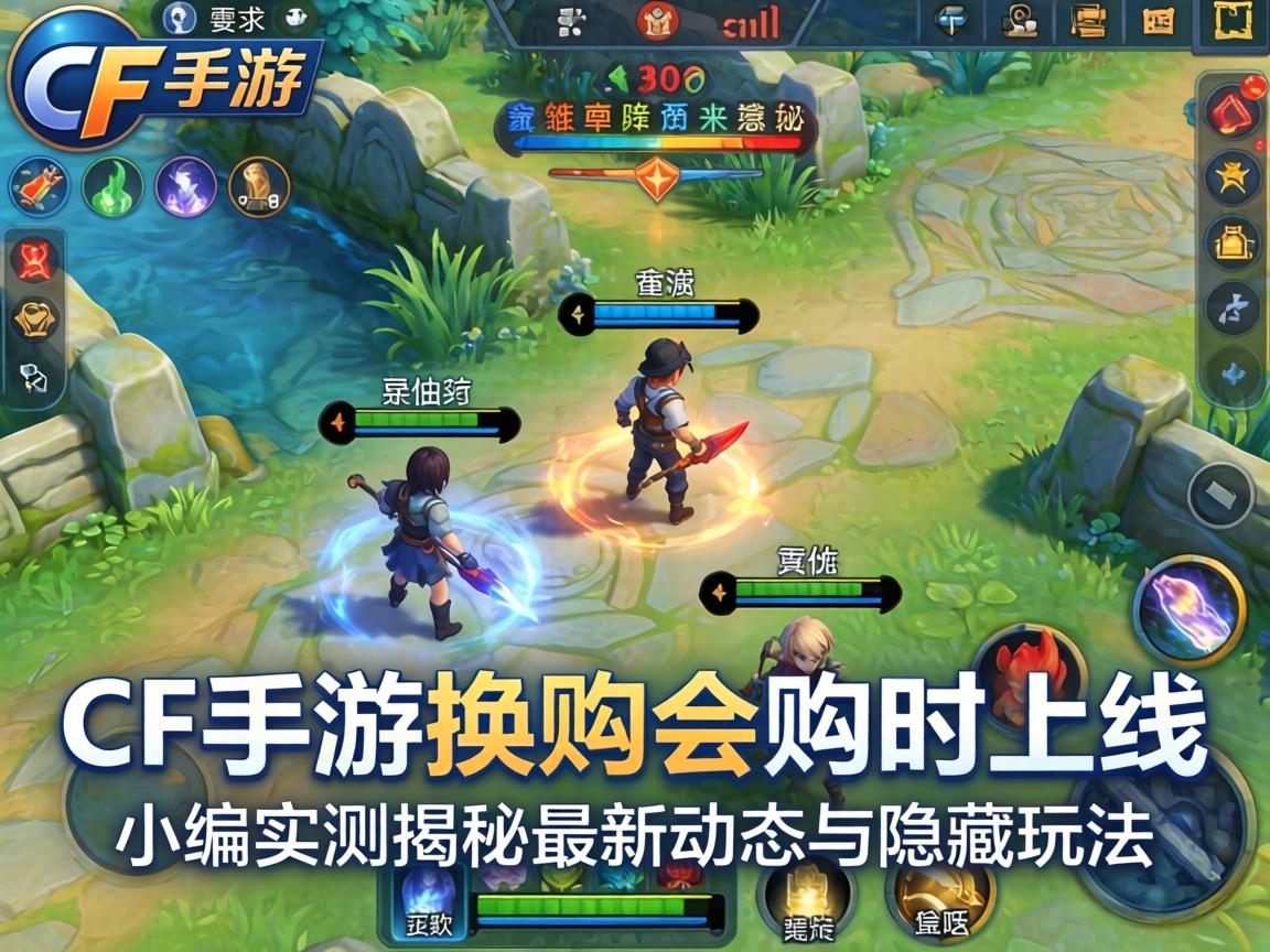 CF手游换购会何时上线？小编实测揭秘最新动态与隐藏玩法