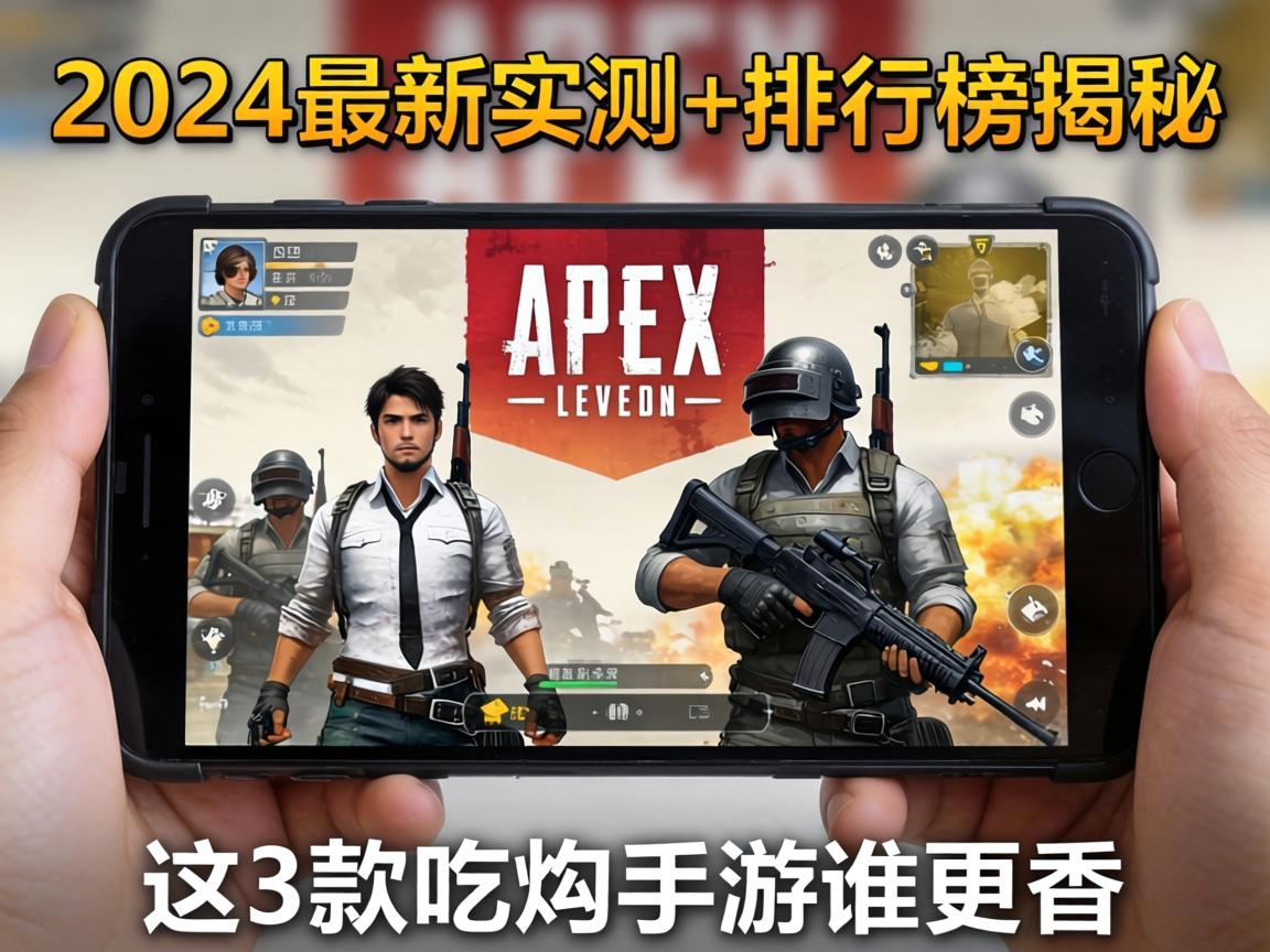 手游APEX可以玩吗？2024最新实测+排行榜揭秘，这3款吃鸡手游谁更香？