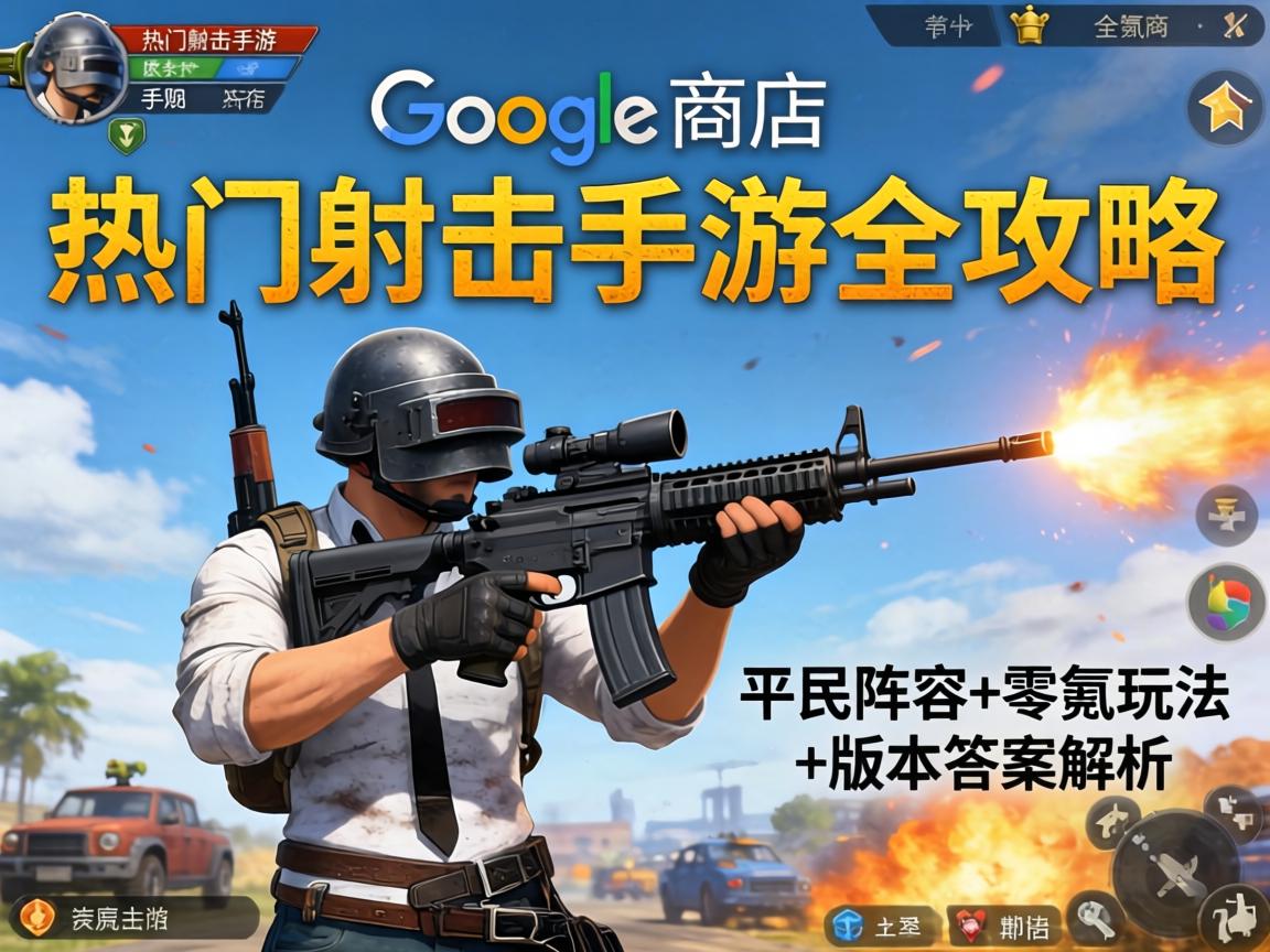 谷歌商店热门射击手游全攻略，平民阵容+零氪玩法+版本答案解析