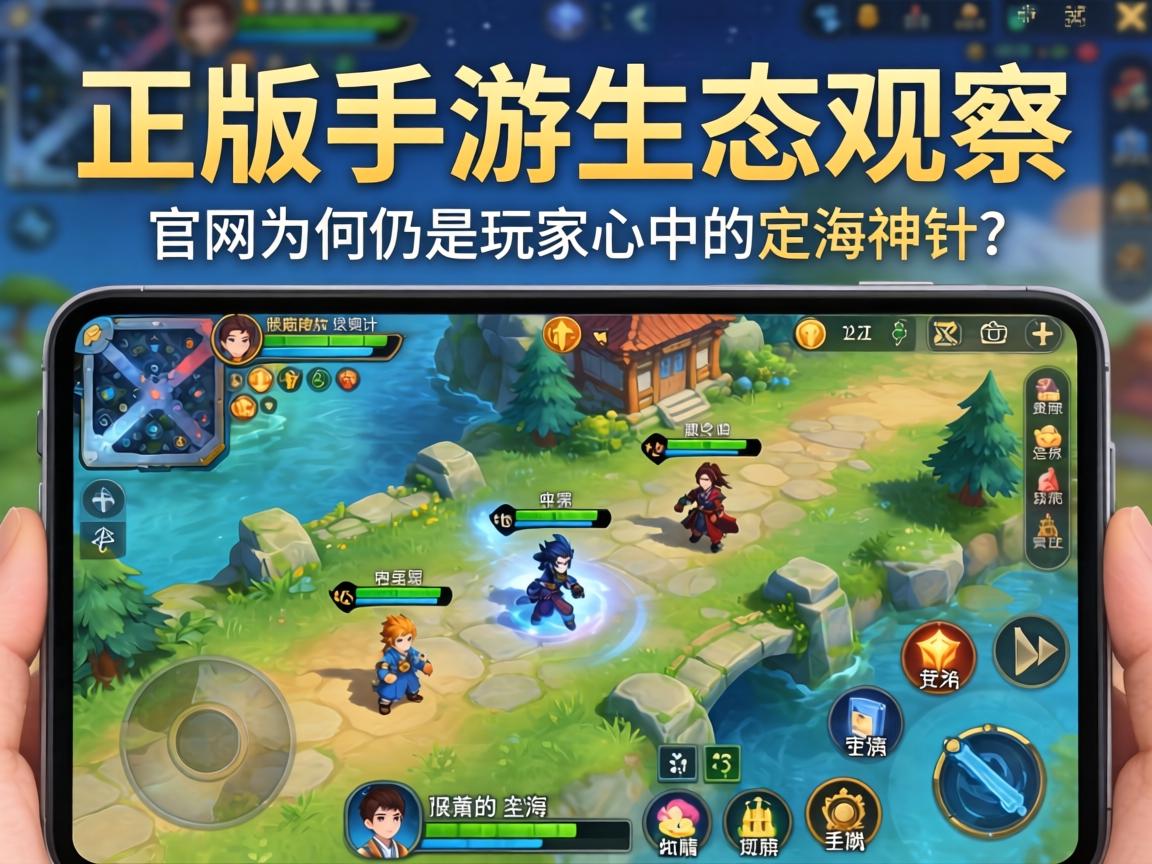 正版手游生态观察,官网为何仍是玩家心中的定海神针?