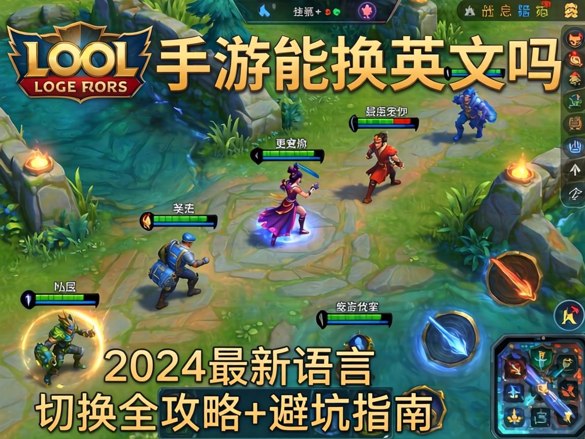 LOL手游能换英文吗？2024最新语言切换全攻略+避坑指南