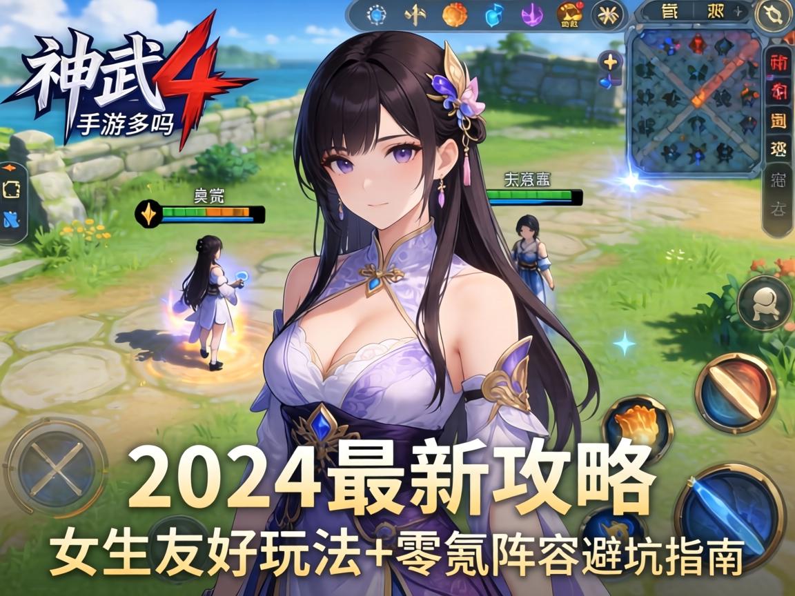 神武4手游女生多吗?2024最新攻略,女生友好玩法+零氪阵容避坑指南