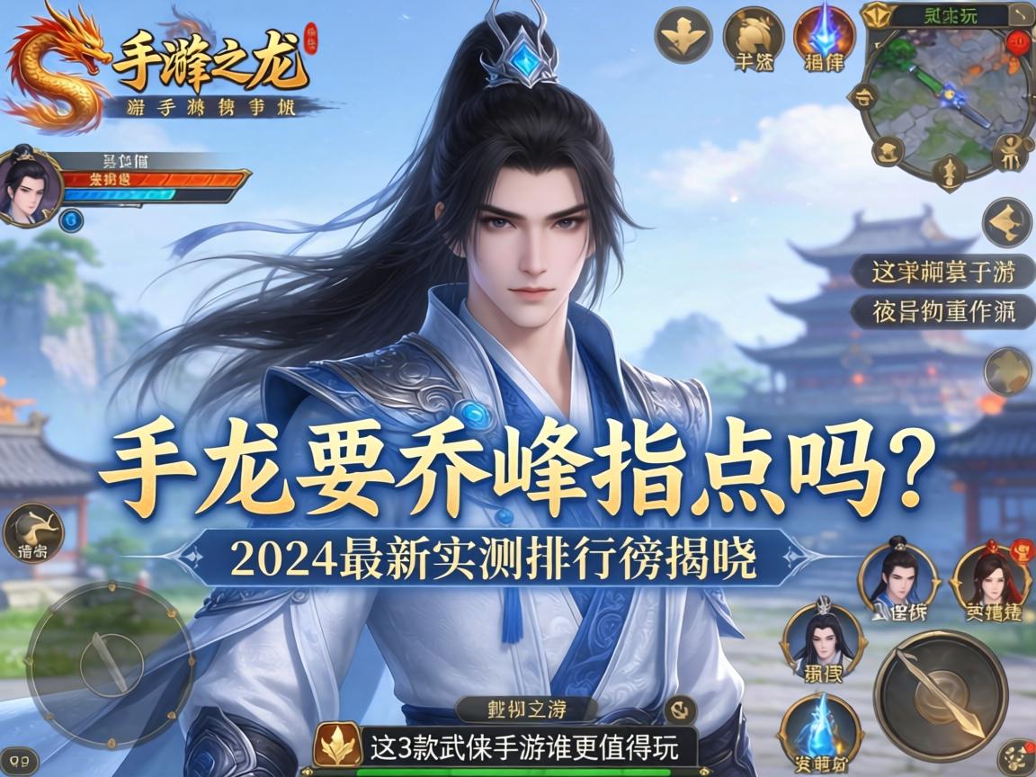 手游天龙要乔峰指点吗?2024最新实测排行榜揭晓,这3款武侠手游谁更值得玩?