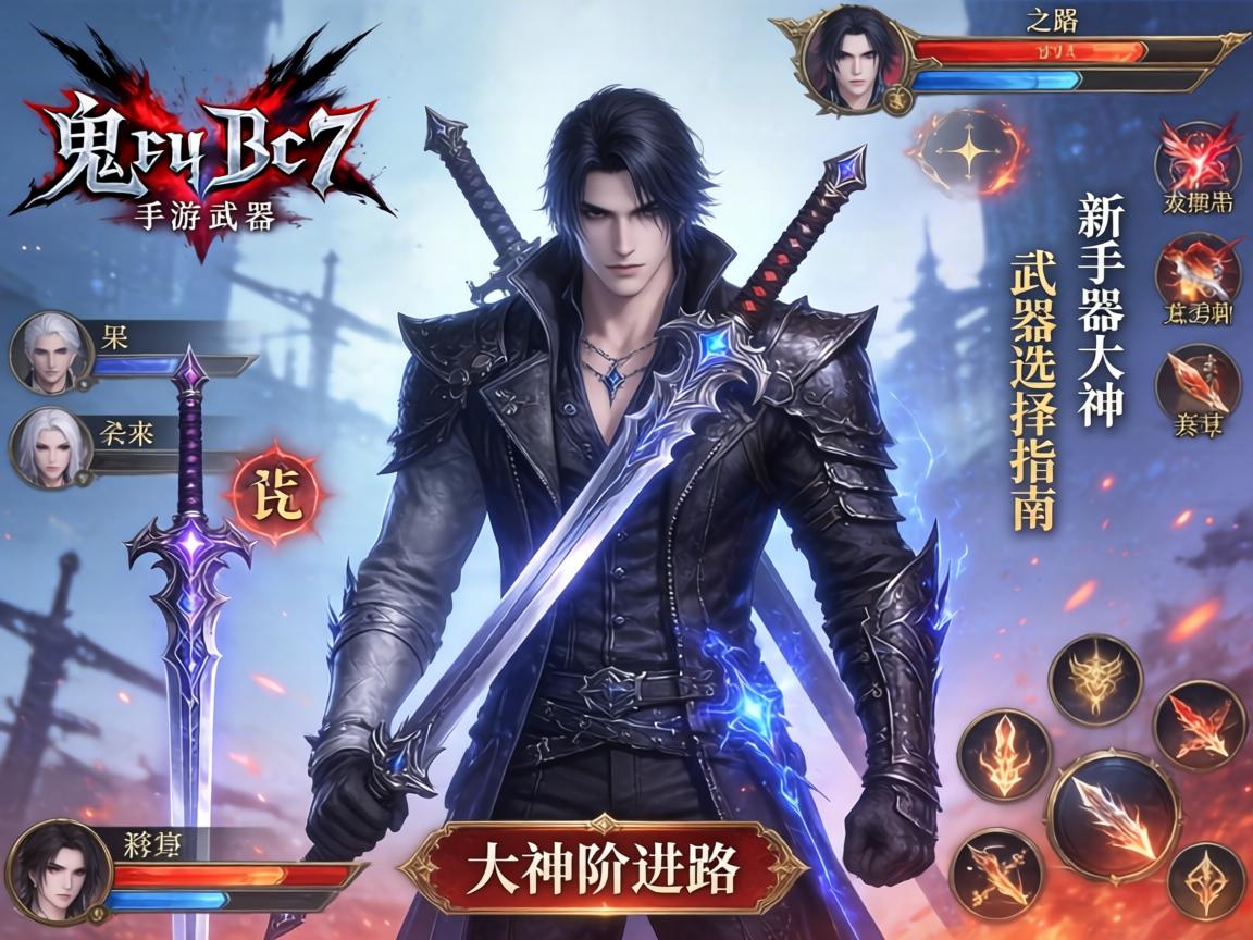 鬼泣手游武器选择指南,从新手到大神的刀剑进阶之路