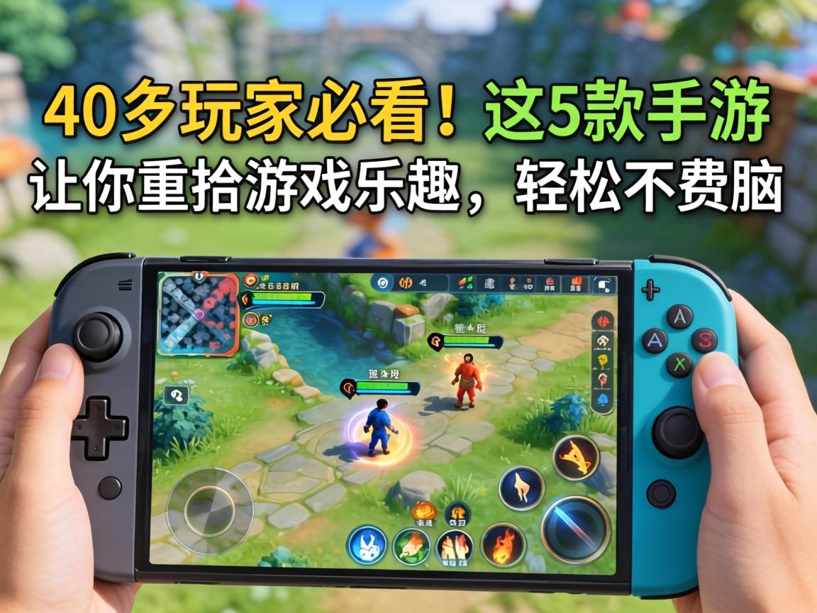 40岁玩家必看!这5款手游让你重拾游戏乐趣,轻松不费脑
