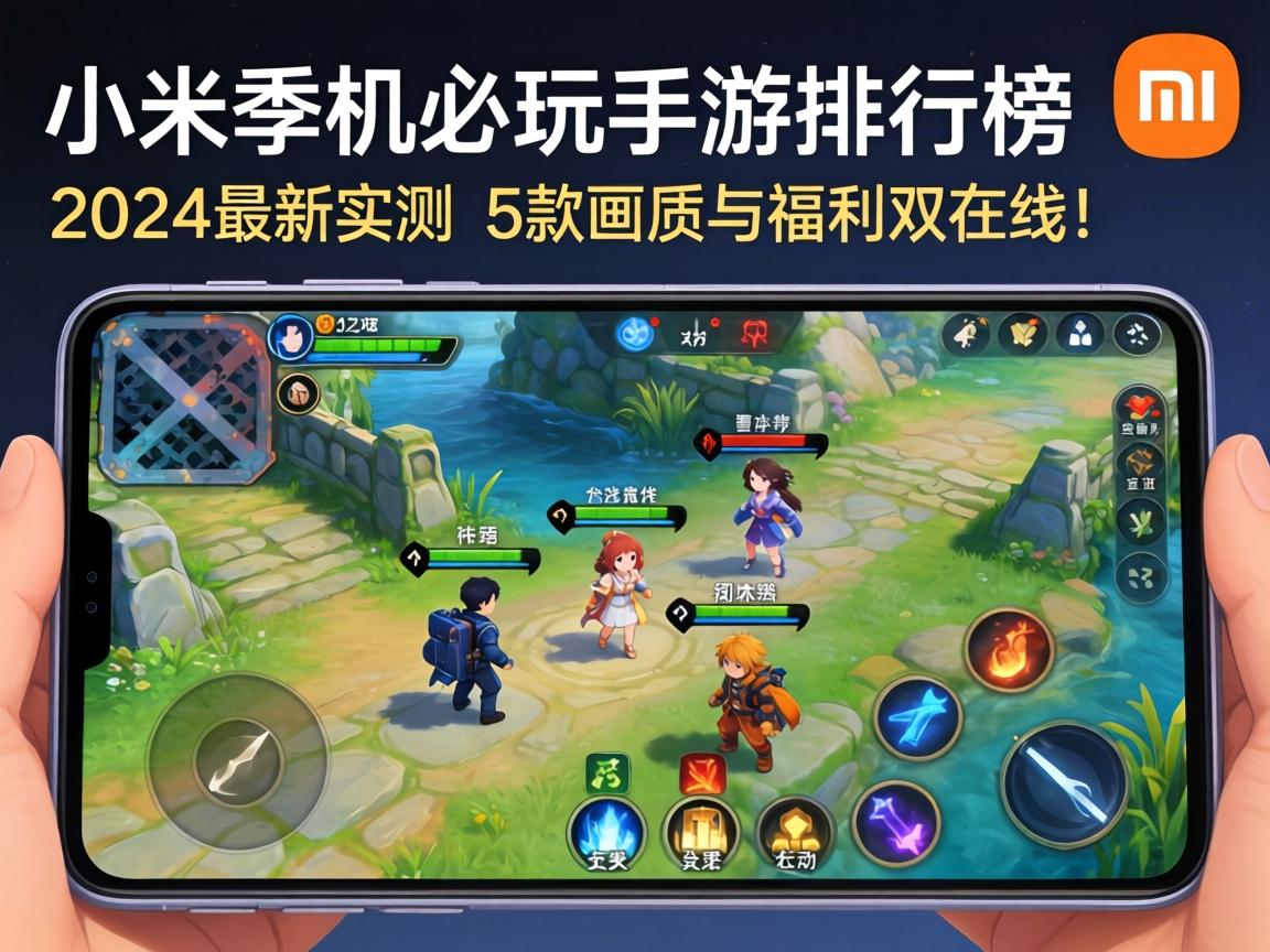 小米手机必玩手游排行榜2024最新实测，这5款画质与福利双在线！
