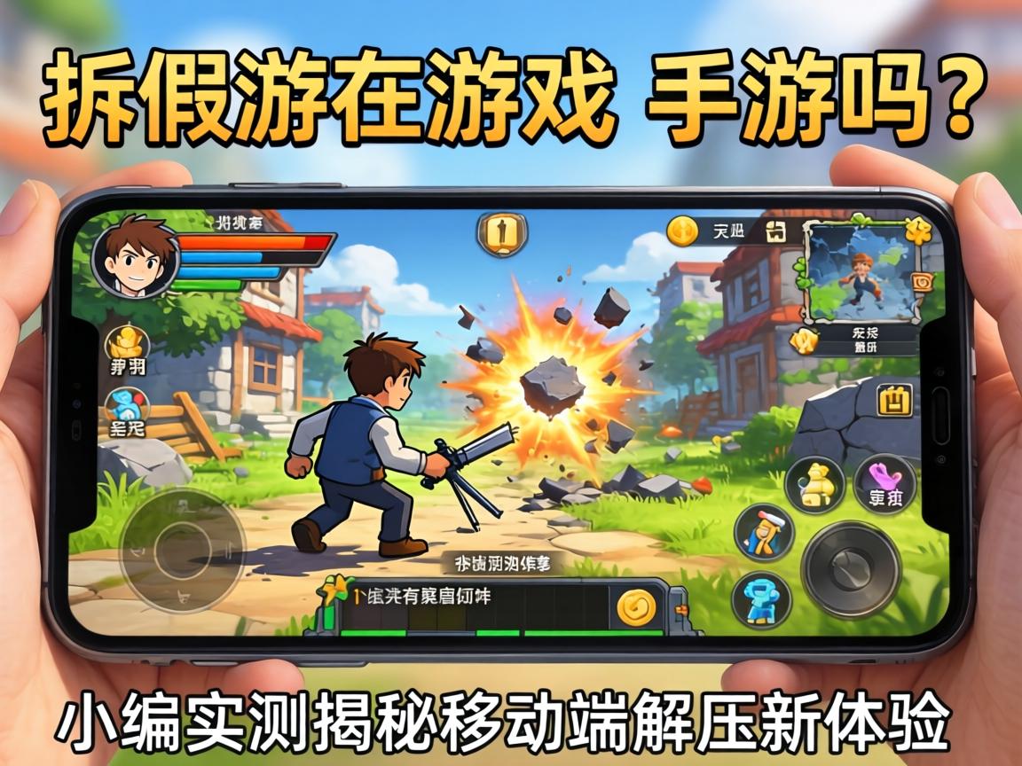 拆毁这款游戏有手游吗？小编实测揭秘移动端解压新体验