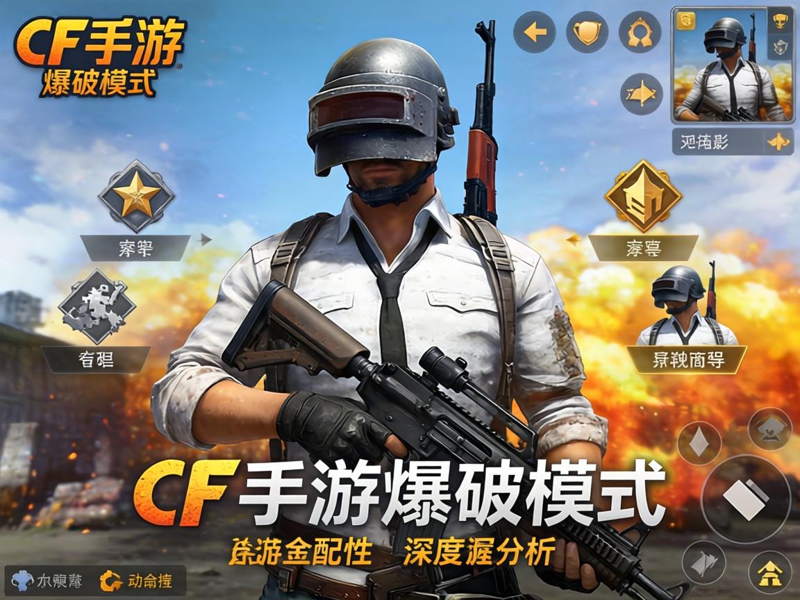 CF手游爆破模式，角色选择与适配性深度解析