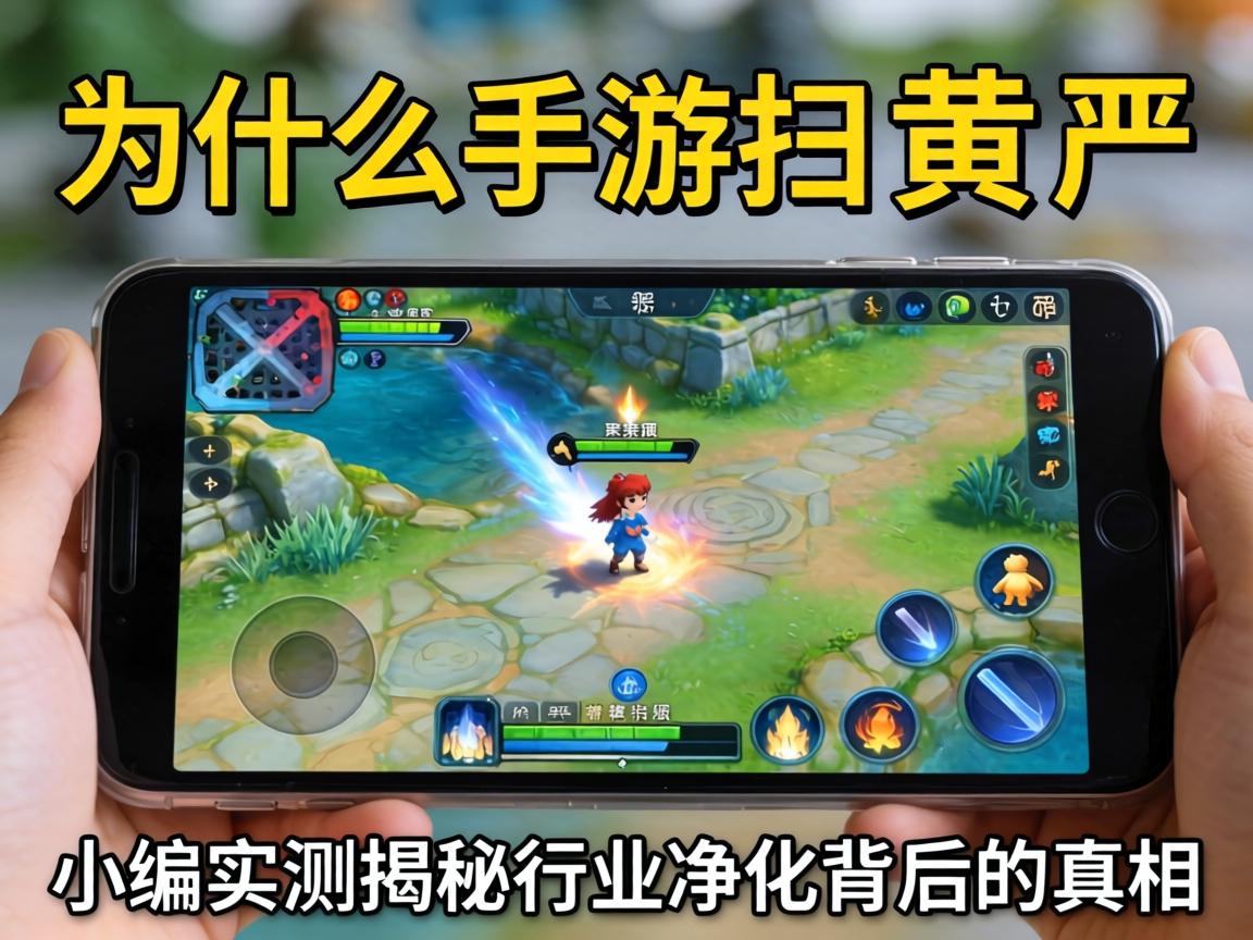 为什么手游扫黄这么严？小编实测揭秘行业净化背后的真相