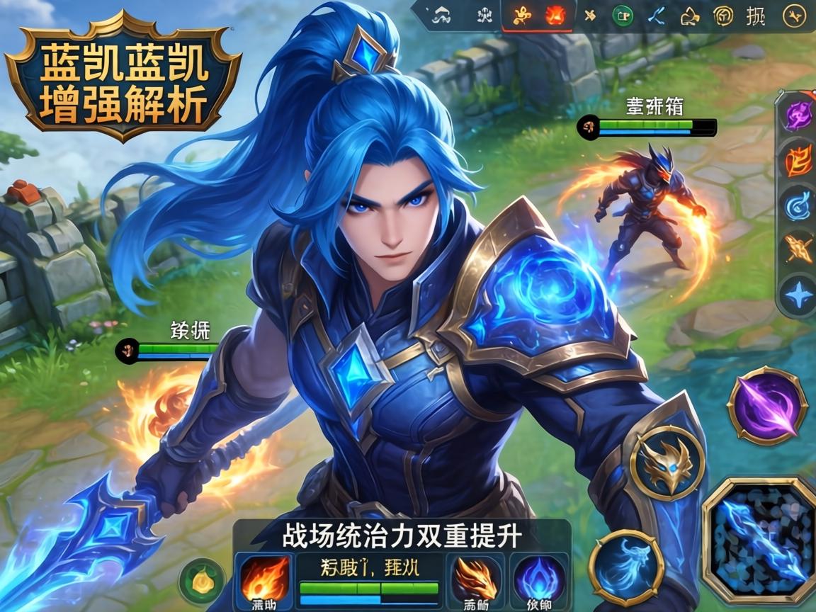 手游英雄联盟蓝凯增强解析，技能机制与战场统治力双重提升