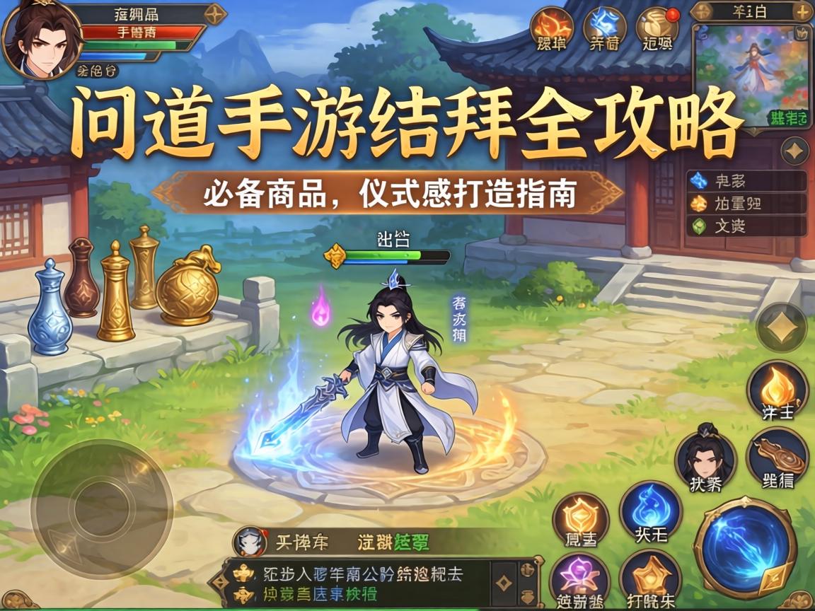 问道手游结拜全攻略，必备物品与仪式感打造指南