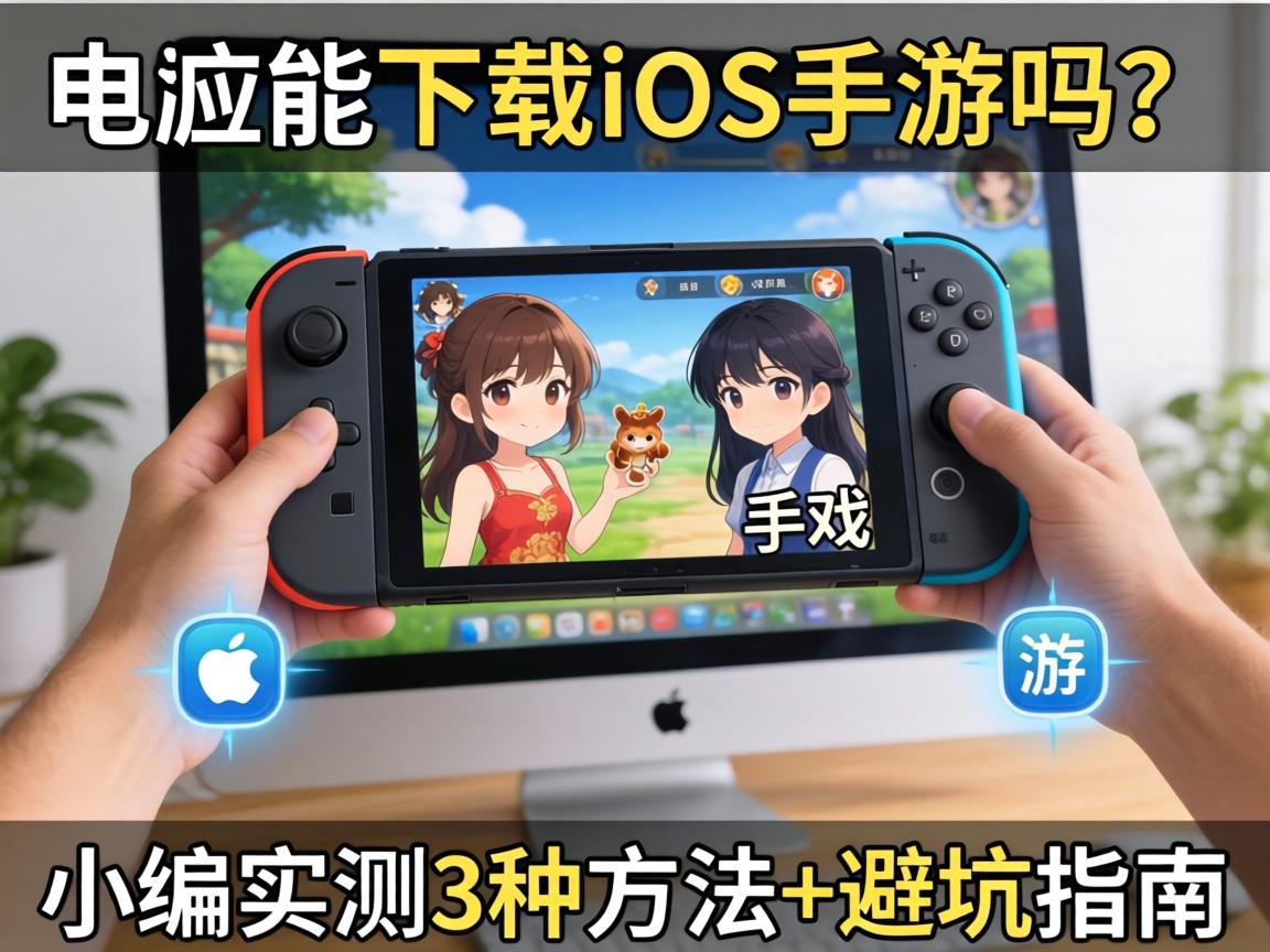 电脑能下载iOS手游吗?小编实测3种方法+避坑指南