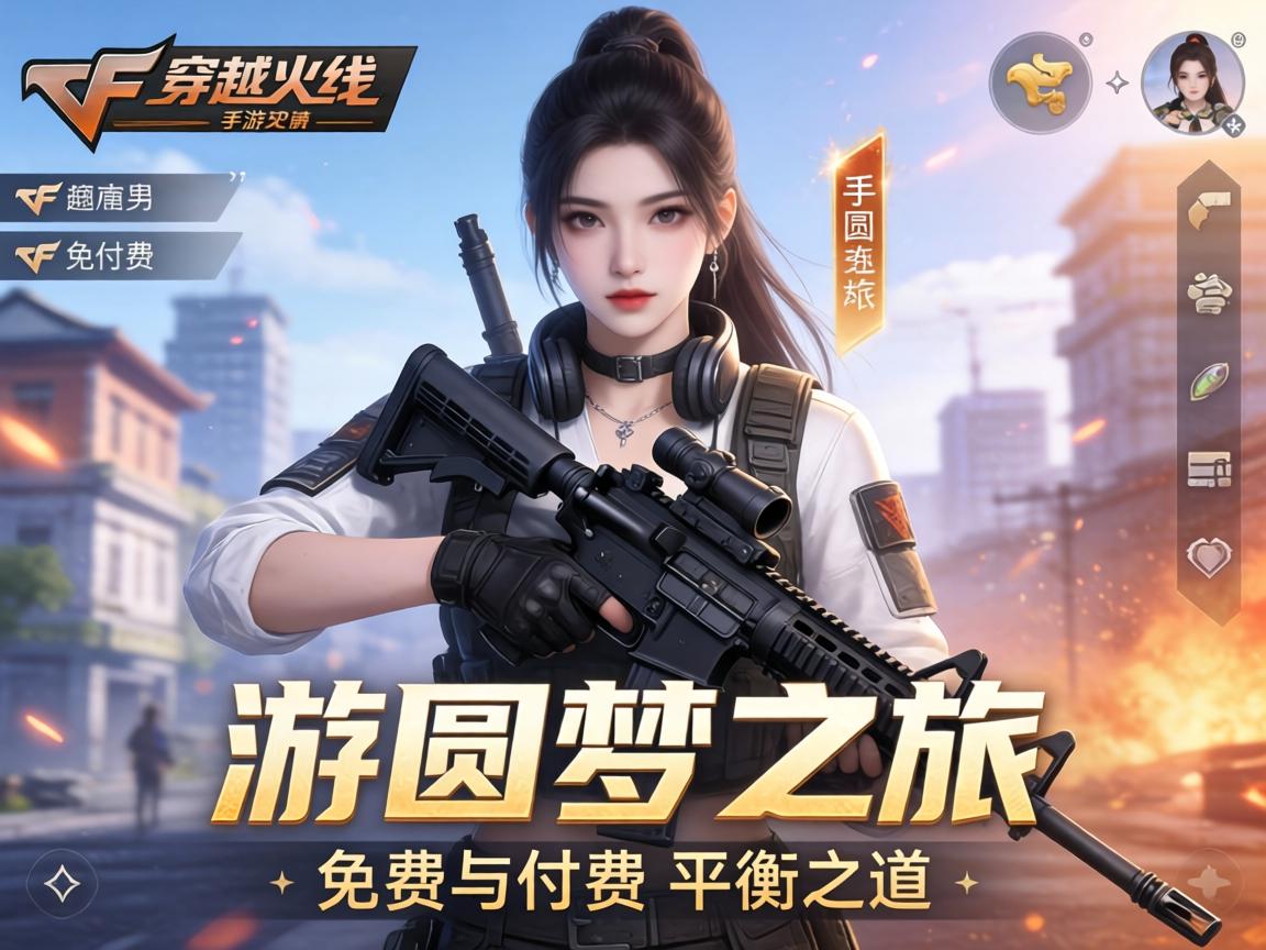 穿越火线手游圆梦之旅,免费与付费的平衡之道