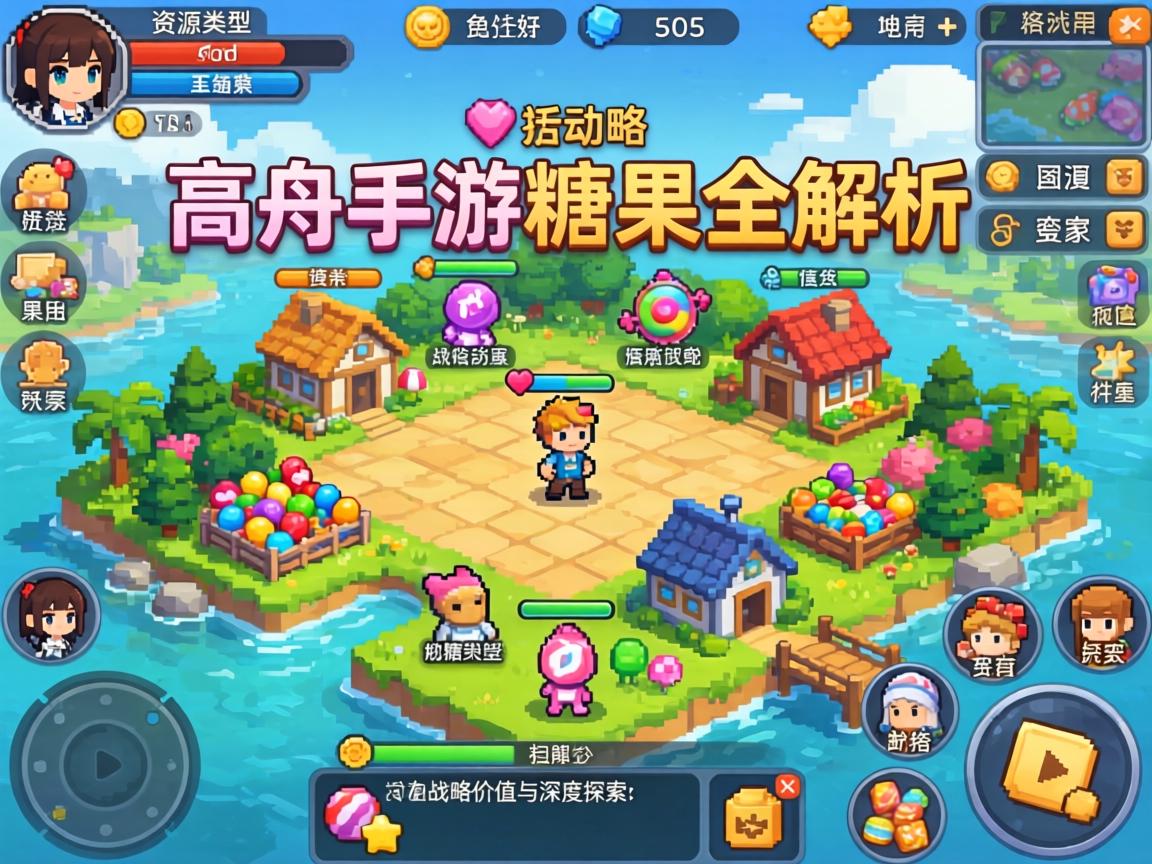 方舟手游糖果全解析，从资源类型到战略价值的深度探索