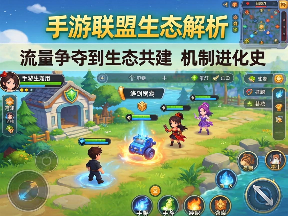 手游联盟生态解析，从流量争夺到生态共建的机制进化史