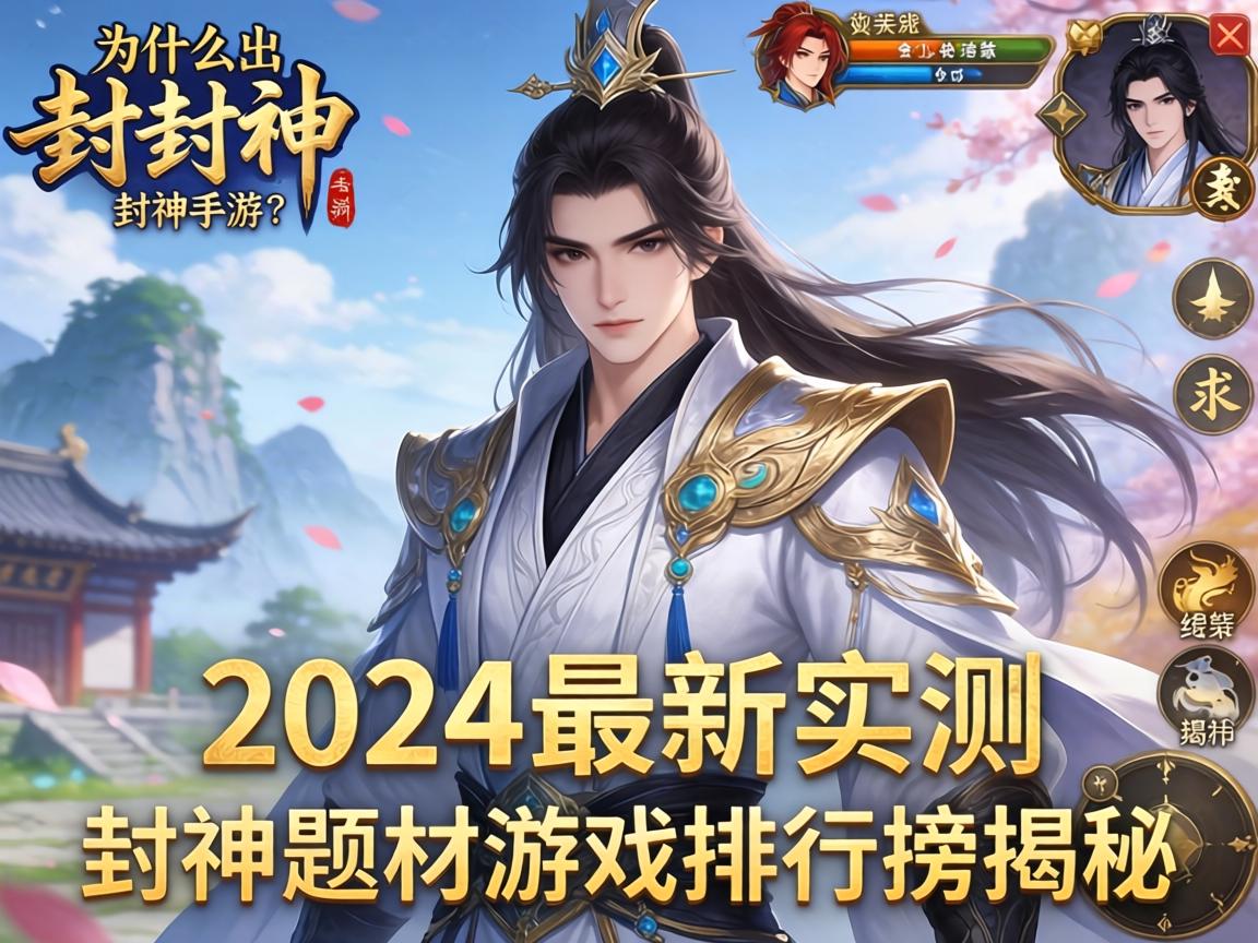 为什么不出封神手游？2024最新实测封神题材游戏排行榜揭秘