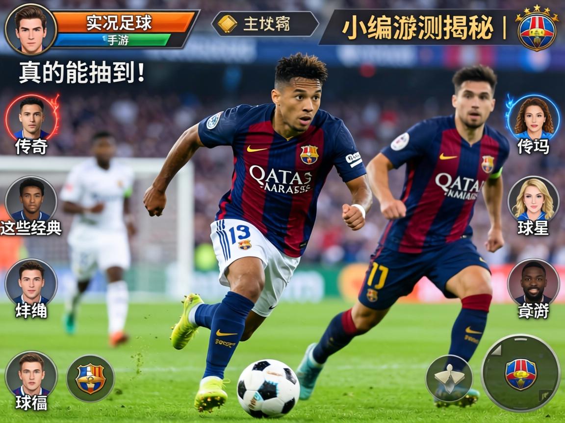 实况足球有传奇吗手游？小编实测揭秘，这些经典球星真的能抽到！