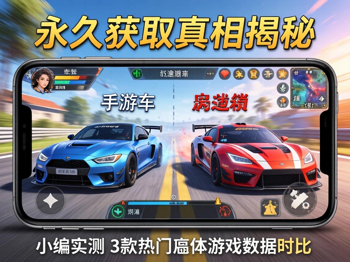 手游S车永久获取真相揭秘，小编实测3款热门竞速游戏数据对比