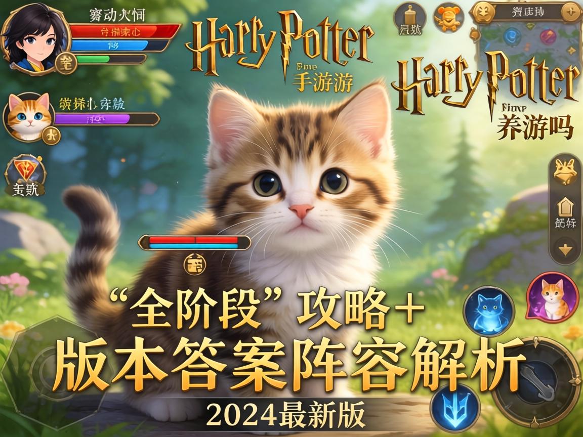 哈利波特手游养猫吗？全阶段攻略+版本答案阵容解析（2024最新版）