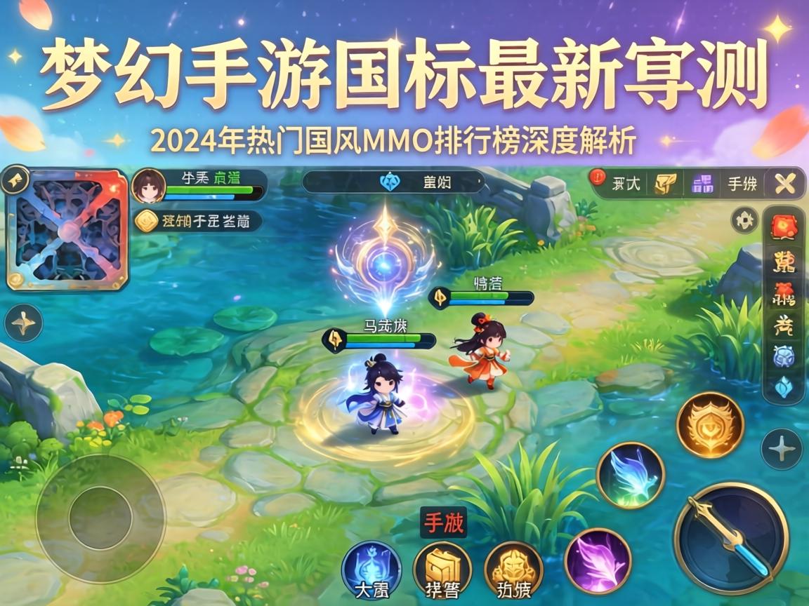 梦幻手游国标最新实测，2024年热门国风MMO排行榜深度解析