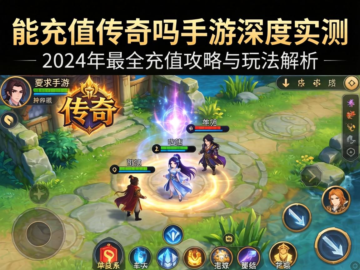 能充值传奇吗手游深度实测，2024年最全充值攻略与玩法解析