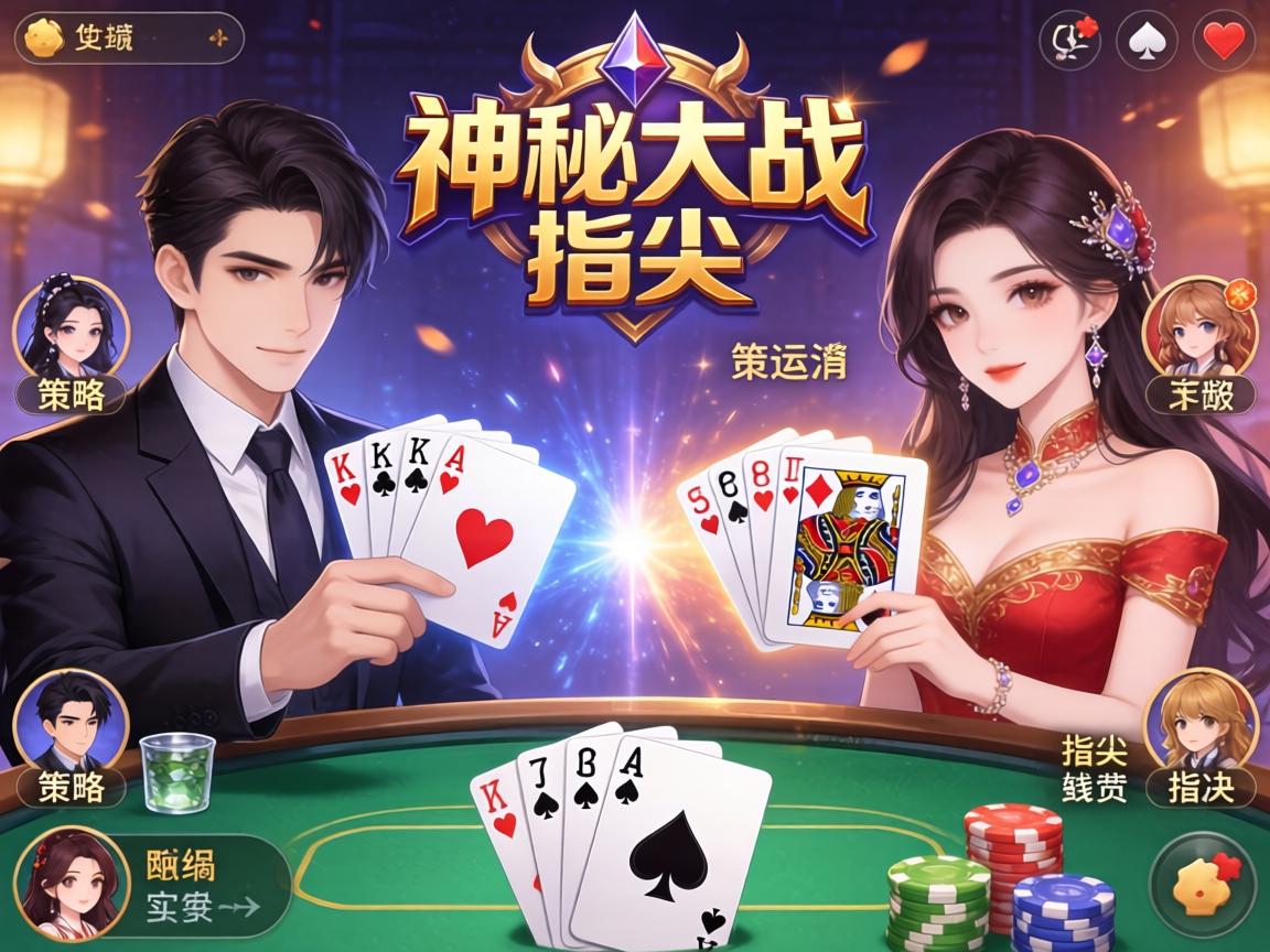 探秘扑克牌大战手游，策略与运气的指尖对决