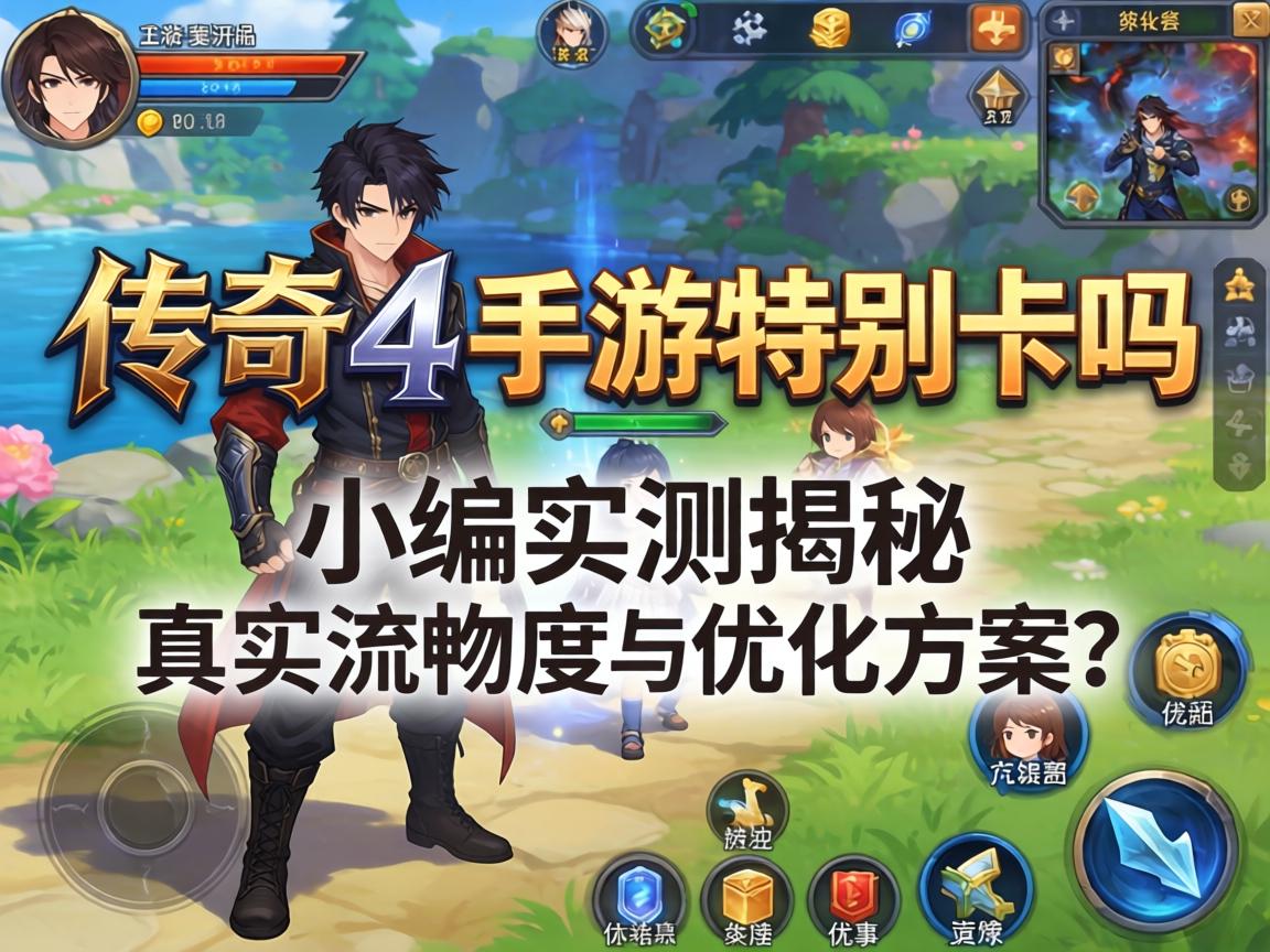 传奇4手游特别卡吗？小编实测揭秘真实流畅度与优化方案