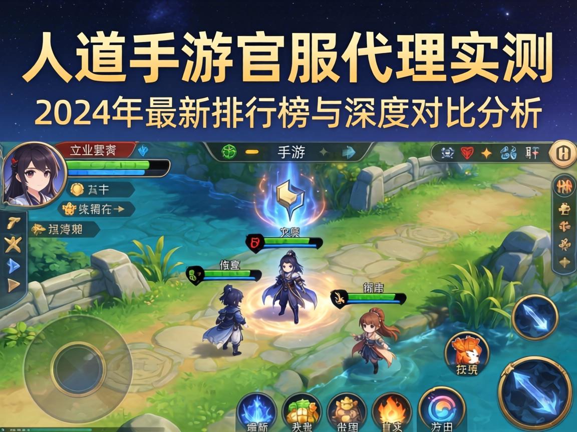 问道手游官服代理实测，2024年最新排行榜与深度对比分析