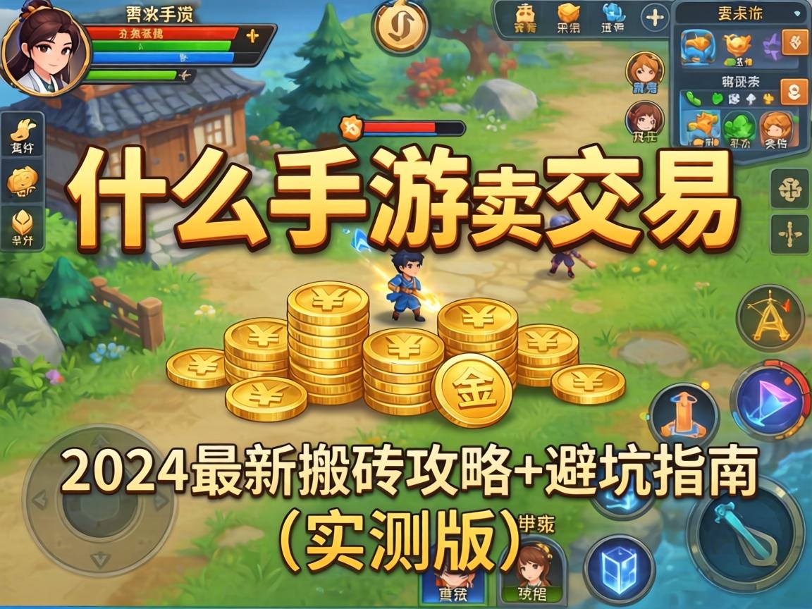 什么手游可以交易卖金币？2024最新搬砖攻略+避坑指南（实测版）