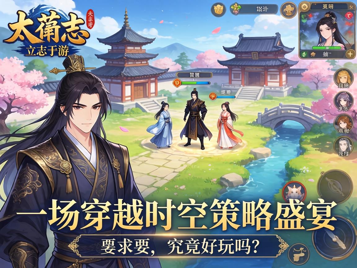 太阁立志手游，一场穿越时空的策略盛宴，究竟好玩吗？