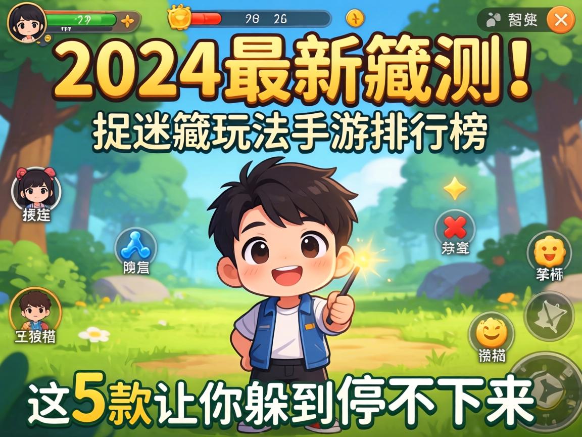 2024最新实测！捉迷藏玩法手游排行榜，这5款让你躲到停不下来