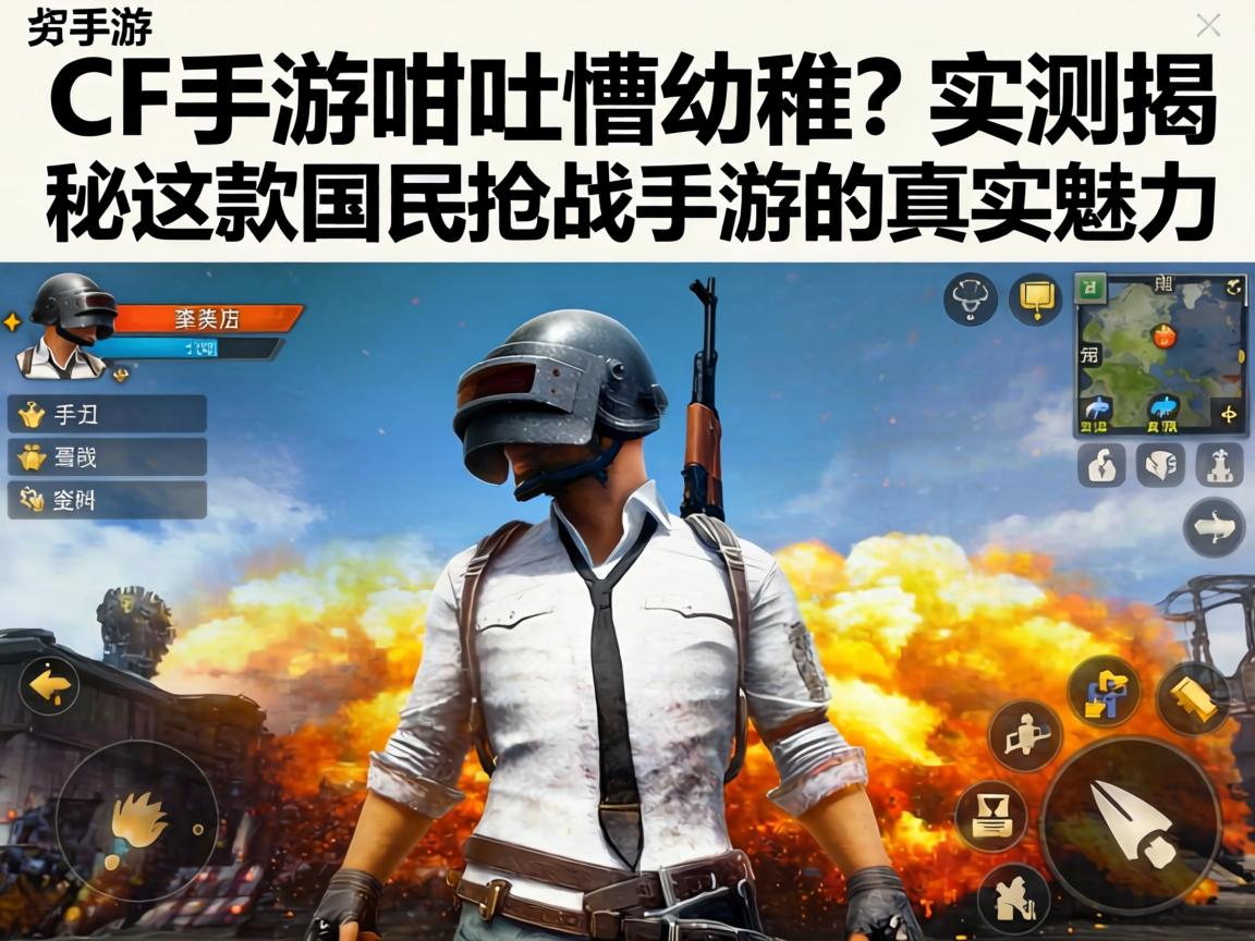 实测揭秘这款国民枪战手游的真实魅力