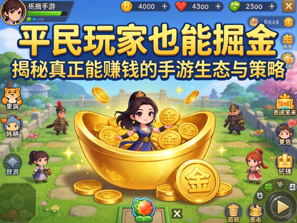 揭秘真正能赚钱的手游生态与策略