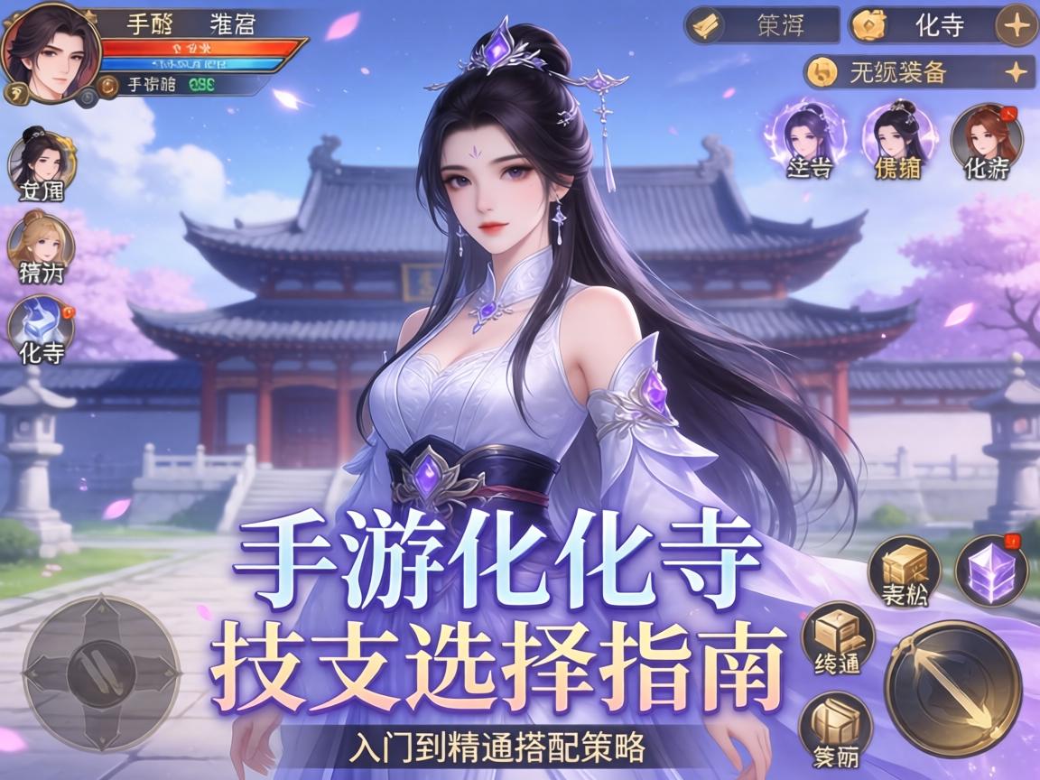 梦幻手游化生寺特技选择指南，从入门到精通的装备搭配策略