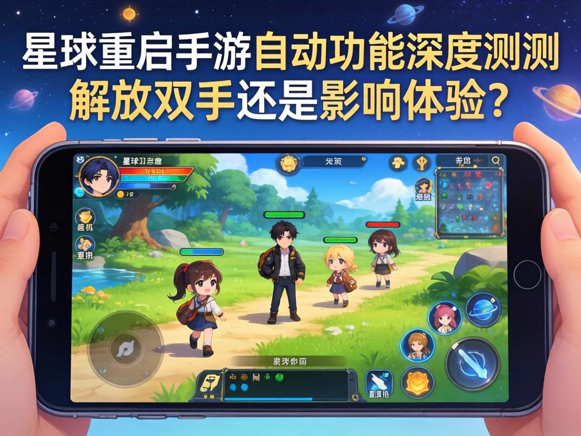 星球重启手游自动功能深度实测，解放双手还是影响体验？