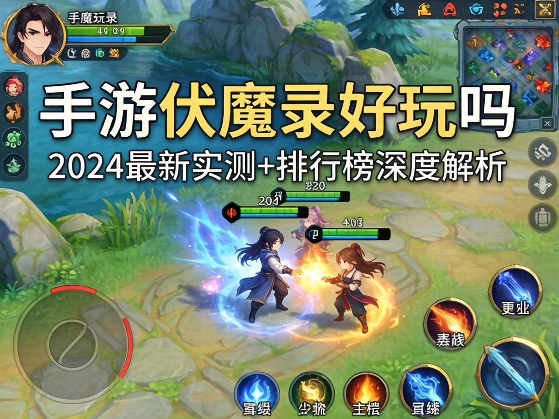 手游伏魔录好玩吗？2024最新实测+排行榜深度解析