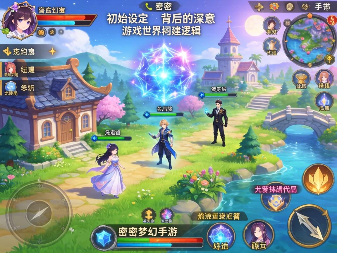 解密梦幻手游，初始设定背后的深意与游戏世界的构建逻辑