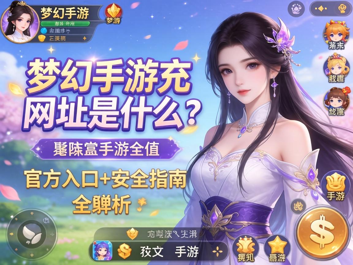 梦幻手游充值网址是什么?官方入口+安全指南全解析