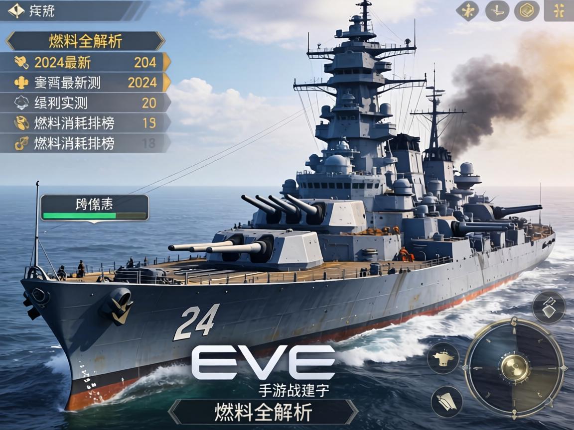 EVE手游战列舰燃料全解析，2024最新实测燃料消耗排行榜