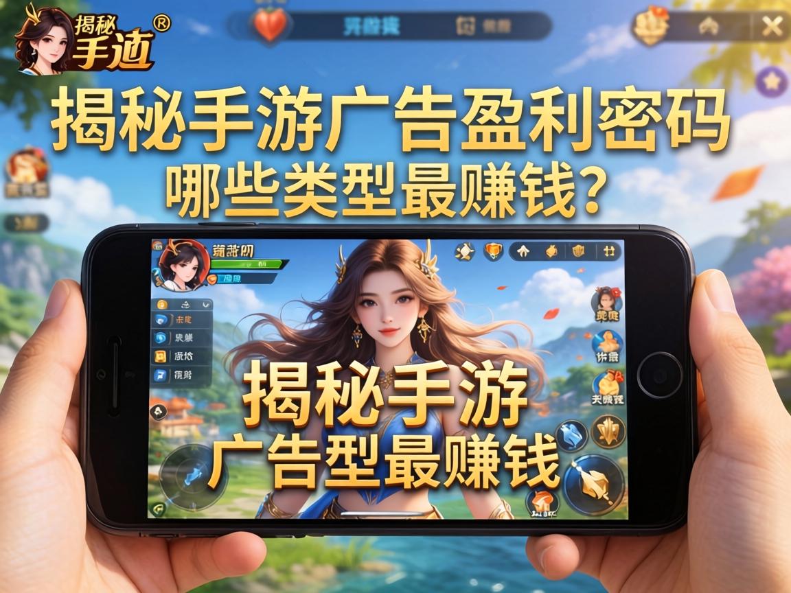 揭秘手游广告盈利密码，哪些类型最赚钱？