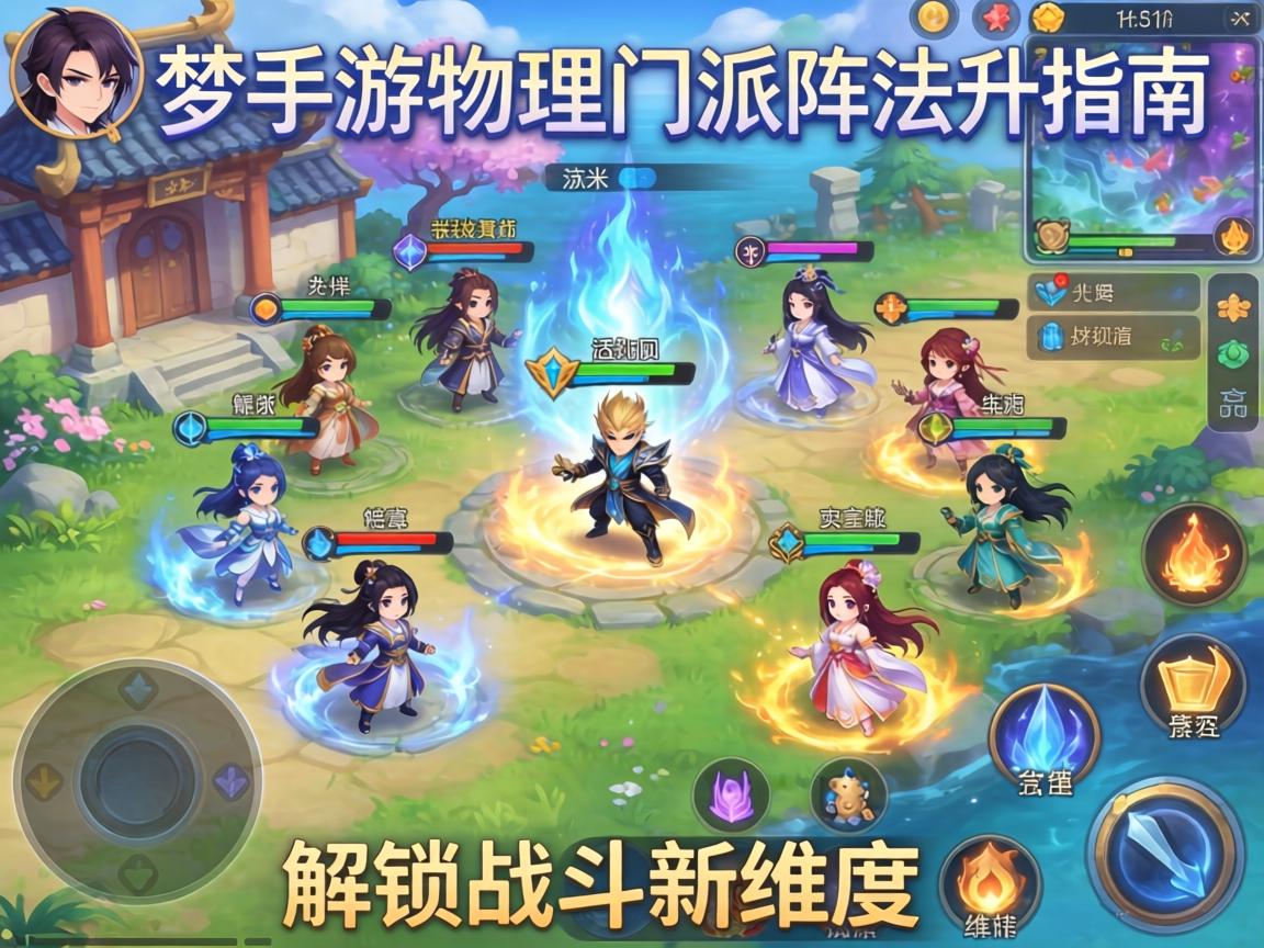 梦幻手游物理门派阵法升级指南,解锁战斗新维度