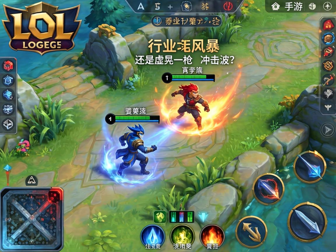 LOL手游，是行业新风暴，还是虚晃一枪的冲击波？