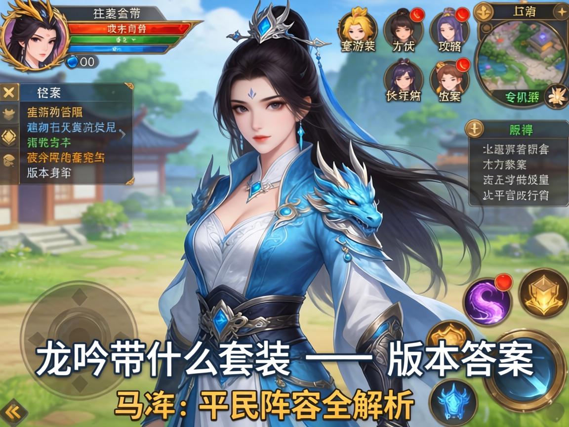 龙吟带什么套装手游攻略，版本答案与平民阵容全解析