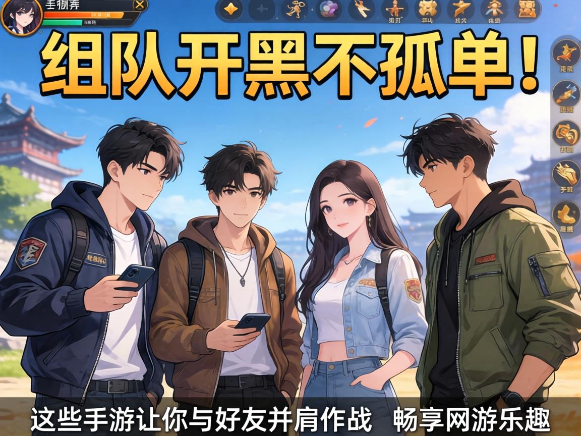 组队开黑不孤单!这些手游让你与好友并肩作战,畅享网游乐趣