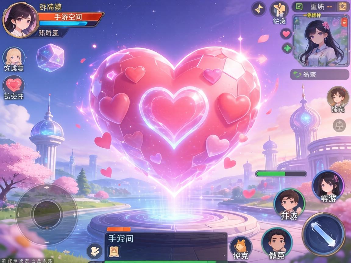 梦幻手游空间心型，虚拟世界中的浪漫符号与社交新玩法
