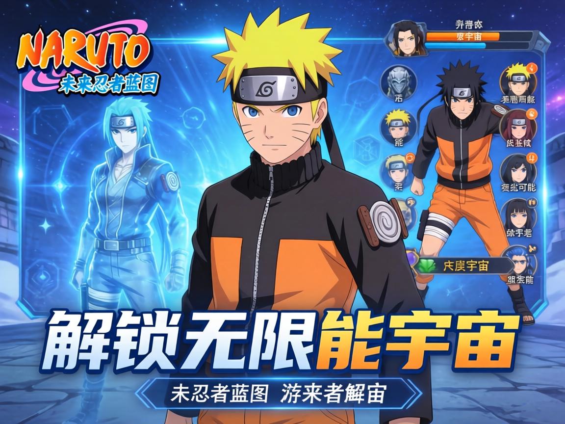 火影手游未来忍者蓝图，解锁无限可能的角色宇宙