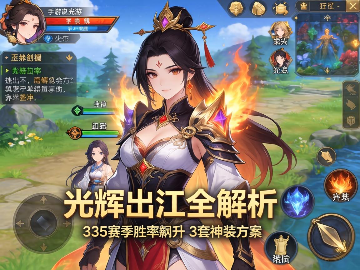 手游光辉出装全解析,S35赛季胜率飙升的3套神装方案