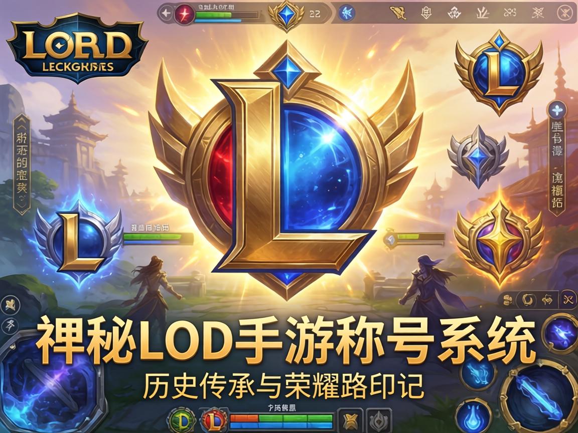 探秘LOL手游称号系统,历史传承与荣耀印记