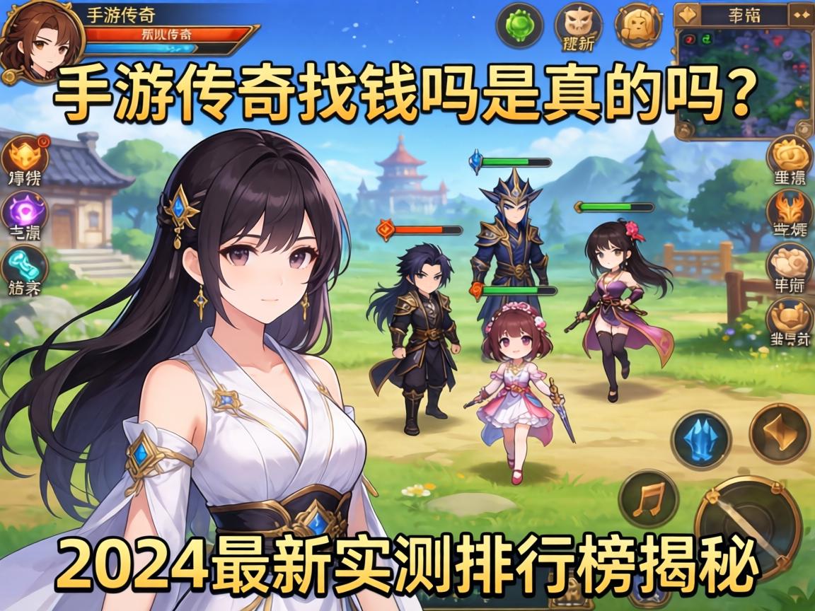 手游传奇找钱吗是真的吗？2024最新实测排行榜揭秘