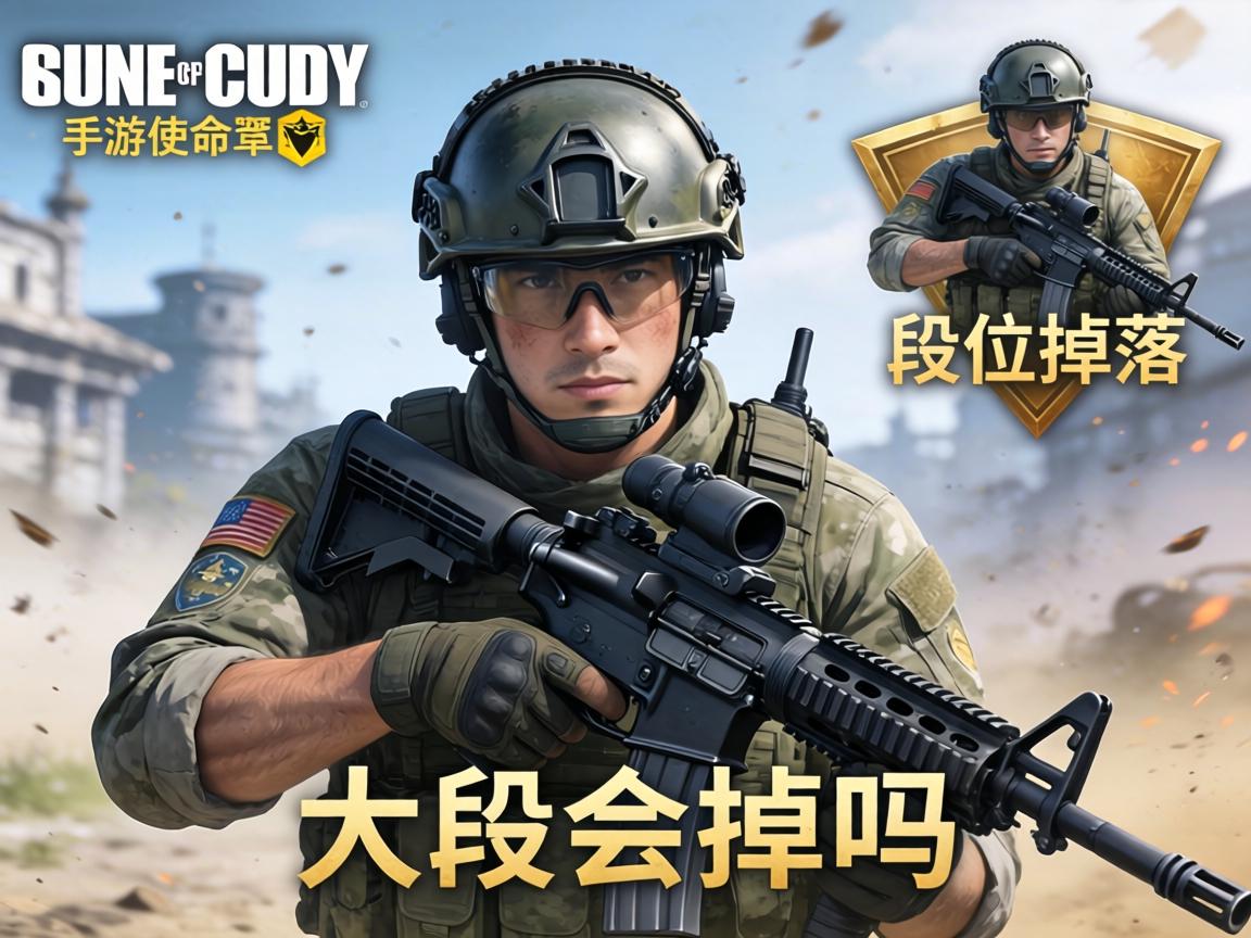 手游使命召唤，段位掉落机制深度解析，大段会掉吗？